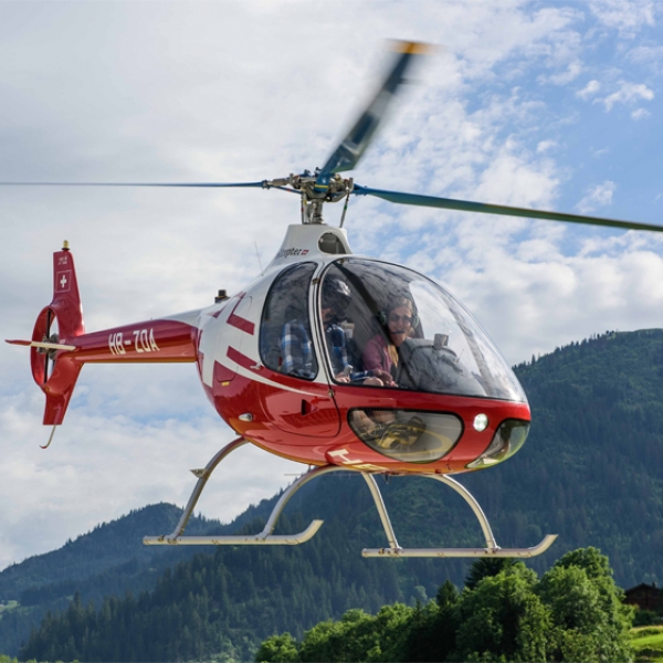 Volo di prova con Guimbal Cabri G2