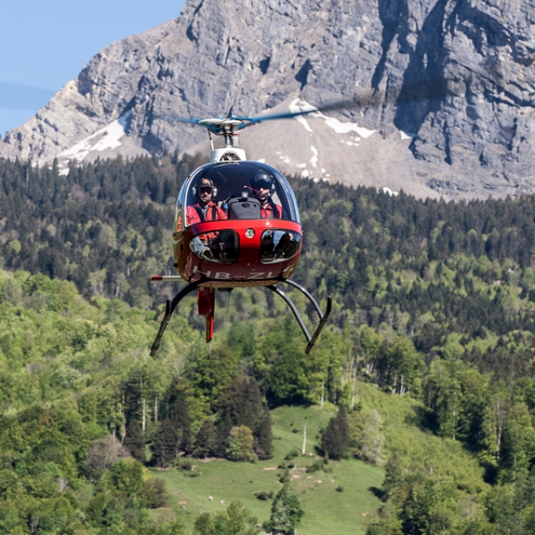 Volo di prova con Guimbal Cabri G2