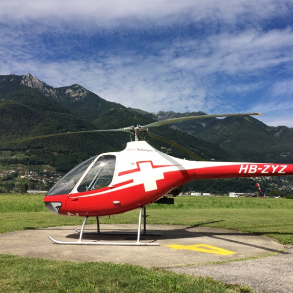 Volo di prova con Guimbal Cabri G2