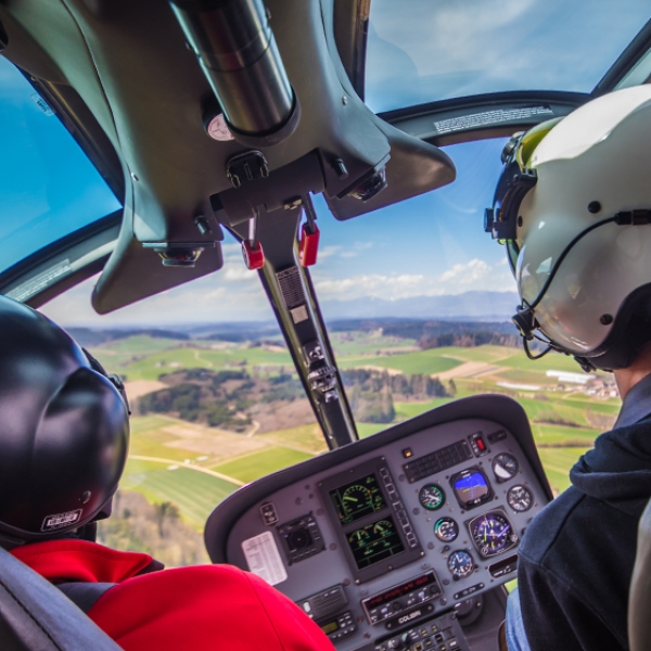 Volo di prova con H120 Colibri