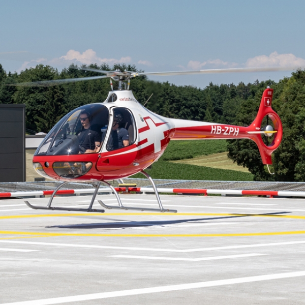 Volo di prova con Guimbal Cabri G2