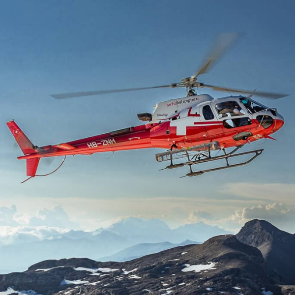 Volo di prova con H125 Ecureuil