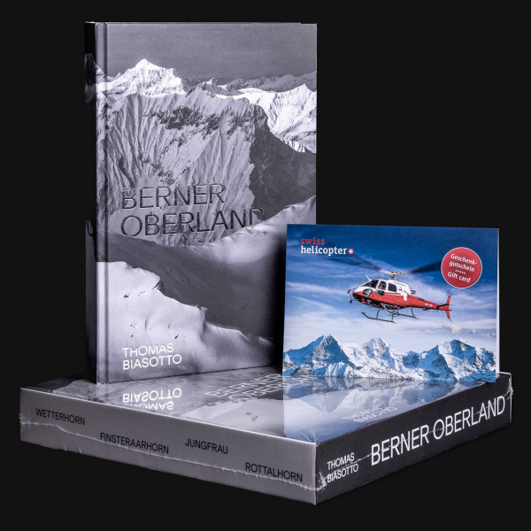Livre illustré et vol en hélicoptère