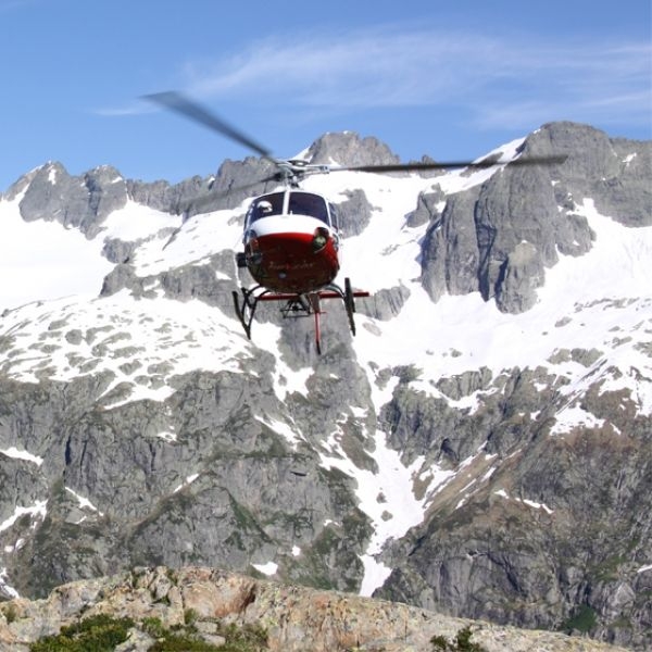 Grosser Alpenpässe Flug